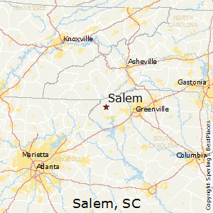 Salem South Carolina Map Best Places to Live in Salem, South Carolina