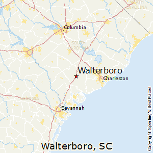 Walterboro South Carolina Map Best Places to Live in Walterboro, South Carolina