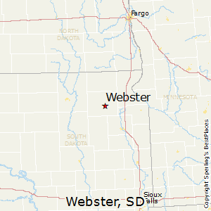 Webster South Dakota Map Best Places To Live In Webster, South Dakota