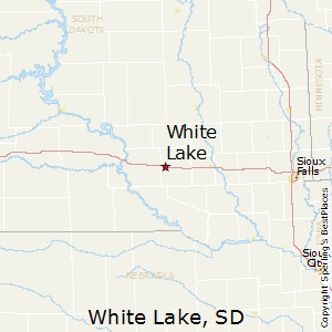 White_Lake,South Dakota Map