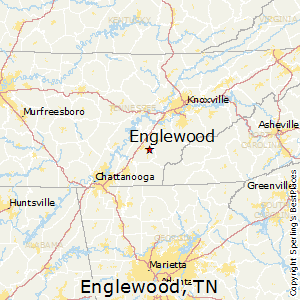 Englewood,Tennessee Map