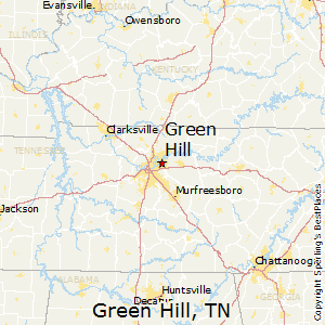 Green_Hill,Tennessee Map