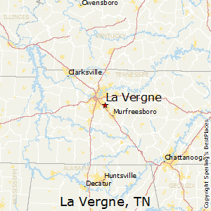 La_Vergne,Tennessee Map