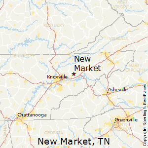 New_Market,Tennessee Map