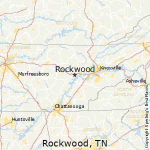 Rockwood,Tennessee Map