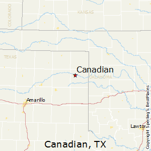 Map Of Canadian Texas Best Places to Live in Canadian, Texas