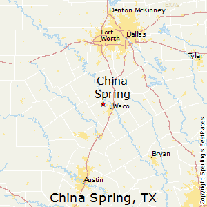 China_Spring,Texas Map