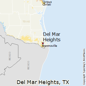 Del_Mar_Heights,Texas Map