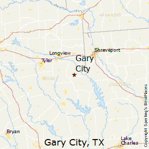 Gary_City,Texas Map