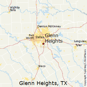 Glenn_Heights,Texas Map