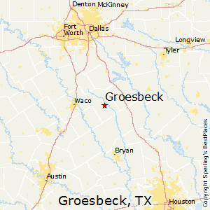 Image result for groesbeck tx map