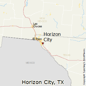Horizon_City,Texas Map