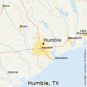 Humble,Texas Map