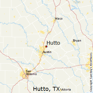 Hutto,Texas Map