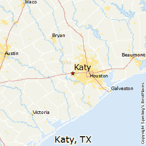 Katy,Texas Map