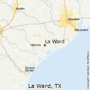 La_Ward,Texas Map