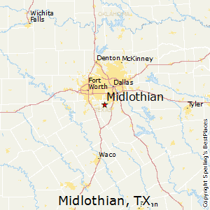 Map Of Midlothian Texas Best Places to Live in Midlothian, Texas