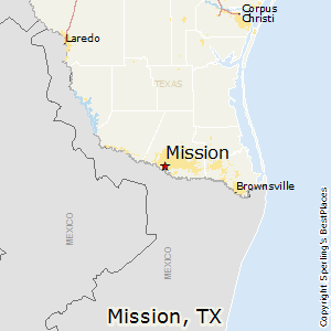 Mission,Texas Map