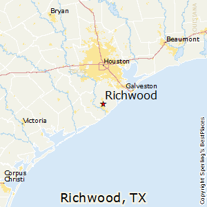 Richwood,Texas Map