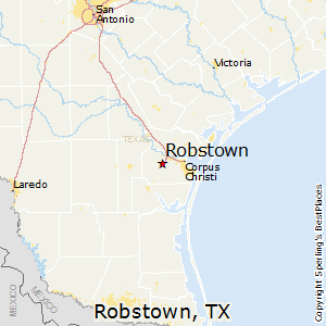 Robstown,Texas Map