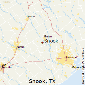 Snook,Texas Map