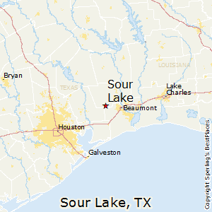 Sour_Lake,Texas Map