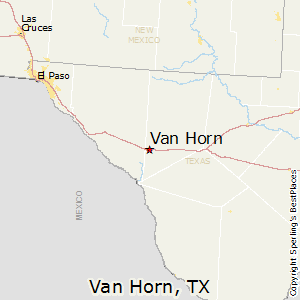 Van_Horn,Texas Map
