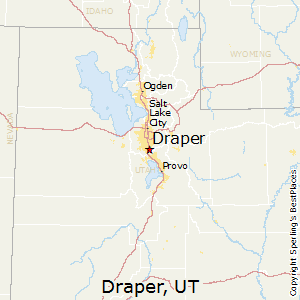 Draper,Utah Map