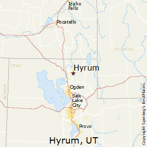 Hyrum,Utah Map