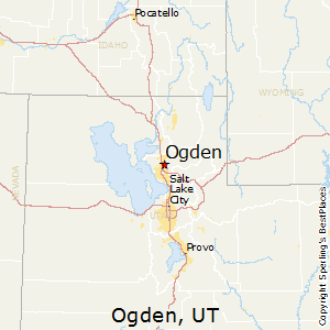 Ogden,Utah Map