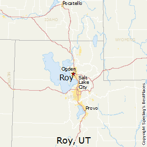 Roy,Utah Map
