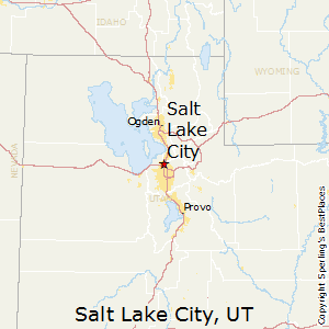 Salt_Lake_City,Utah Map