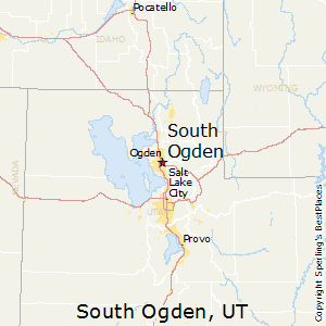 South_Ogden,Utah Map