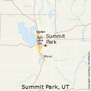 Summit_Park,Utah Map