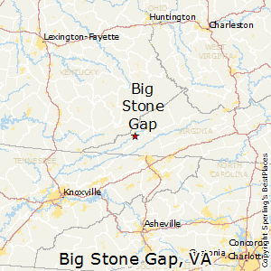 Big_Stone_Gap,Virginia Map