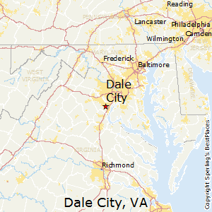 Dale_City,Virginia Map