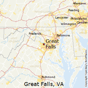 Great_Falls,Virginia Map