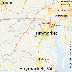 Haymarket,Virginia Map