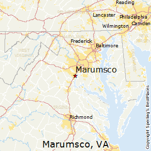 Marumsco,Virginia Map