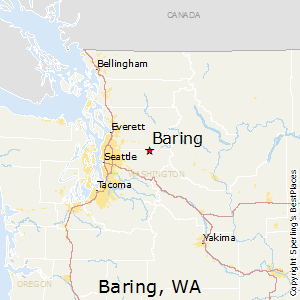Baring,Washington Map