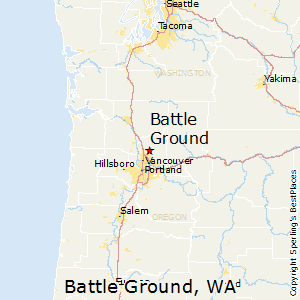 Battle_Ground,Washington Map