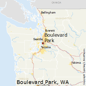 Boulevard_Park,Washington Map