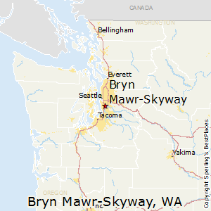 Bryn_Mawr-Skyway,Washington Map