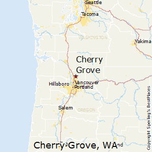 Cherry_Grove,Washington Map