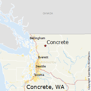 Map Of Concrete Washington Best Places to Live in Concrete, Washington