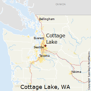 Cottage_Lake,Washington Map