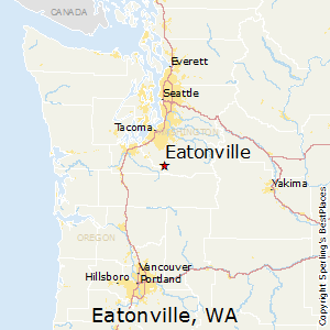Eatonville,Washington Map