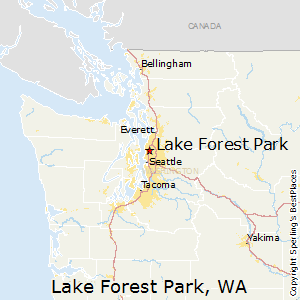 Lake_Forest_Park,Washington Map