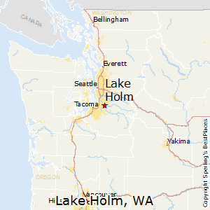 Lake_Holm,Washington Map