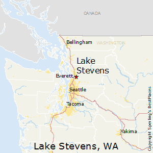 Lake_Stevens,Washington Map